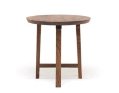 Trio Side Table With Wood Top 754s -Form Living Shop trio side table wood top neri hu de la espada 3