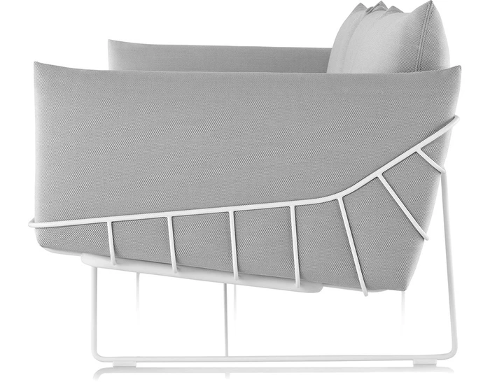 Wireframe 3-seat Sofa 4 Wireframe 3-seat Sofa - Image 2